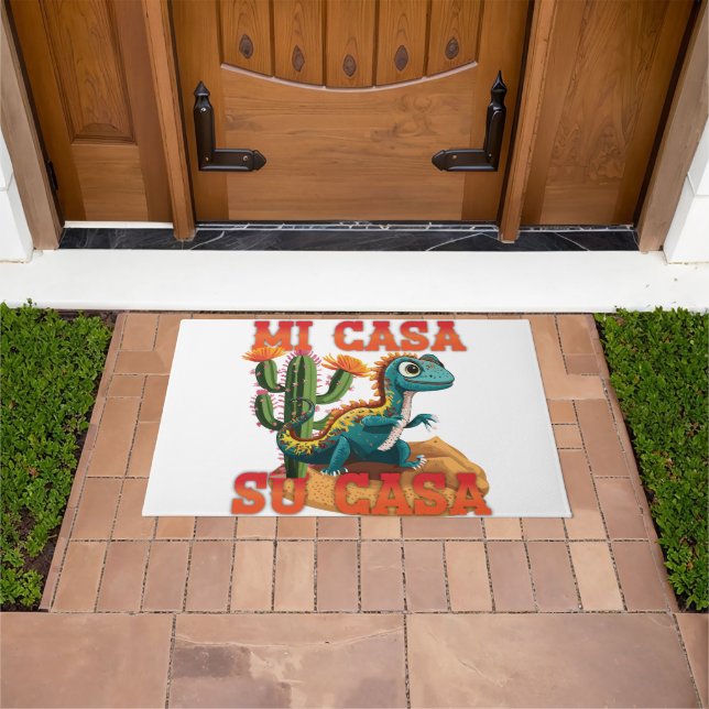 Mi Casa, Su Casa Desert Scene Doormat (Outdoor)