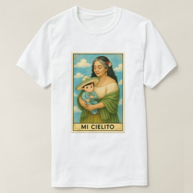 Mi Cielito - Abuelita y Bebe T-Shirt (Design Front)