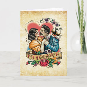 "Mi Corazon" Valentine's Day / Romance Card
