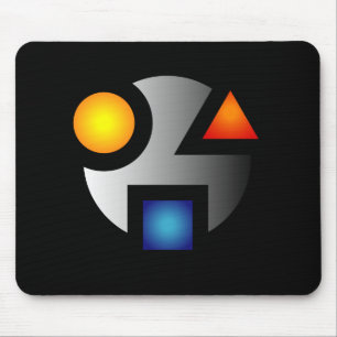 MI cryptic logo mousepad