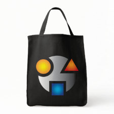 MI cryptic logo tote bag