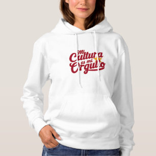 Mi cultura, es mi orgullo hoodie