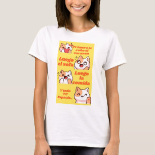 mi gato es dueno de todo T-Shirt
