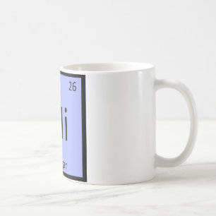 Mi - Michigan State Chemistry Periodic Table Coffee Mug