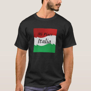Mi Piace Italia Italian Flag Shirt