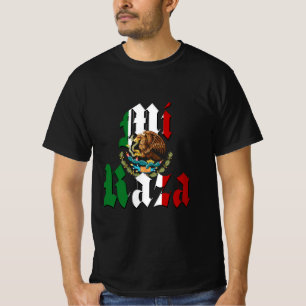 MI RAZA Mexican Flag T-Shirt
