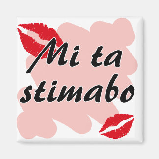 Mi ta stimabo - Papiamento I love you Magnet