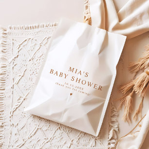MIA Arched Boho Terracotta Baby Shower Favour Bags
