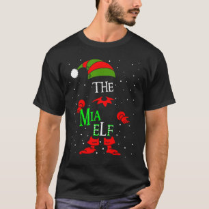 Mia Elf Group Matching Family Christmas Pajama Out T-Shirt