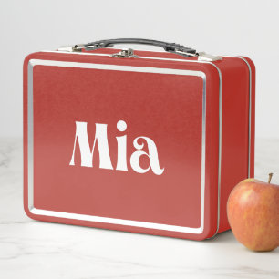 Mia Metal Lunch Box