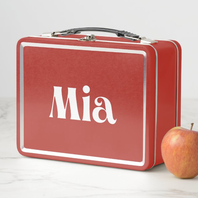 Mia Metal Lunch Box (In Situ)