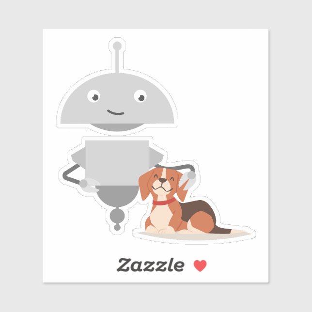 Mia petting dog (Sheet)