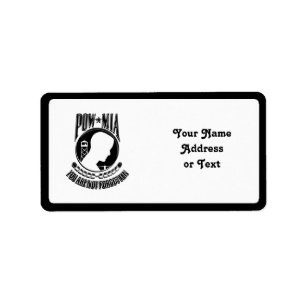 MIA / POW  ~ You Are Not Forgotten Label