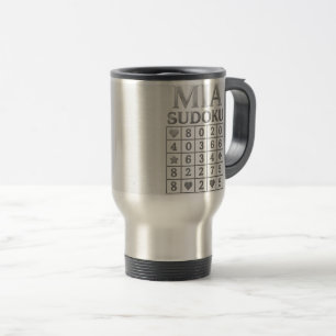 Mia sudoku travel mug