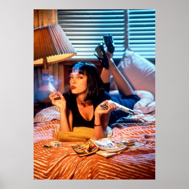 Mia Wallace Uma Thurman Poster (Front)