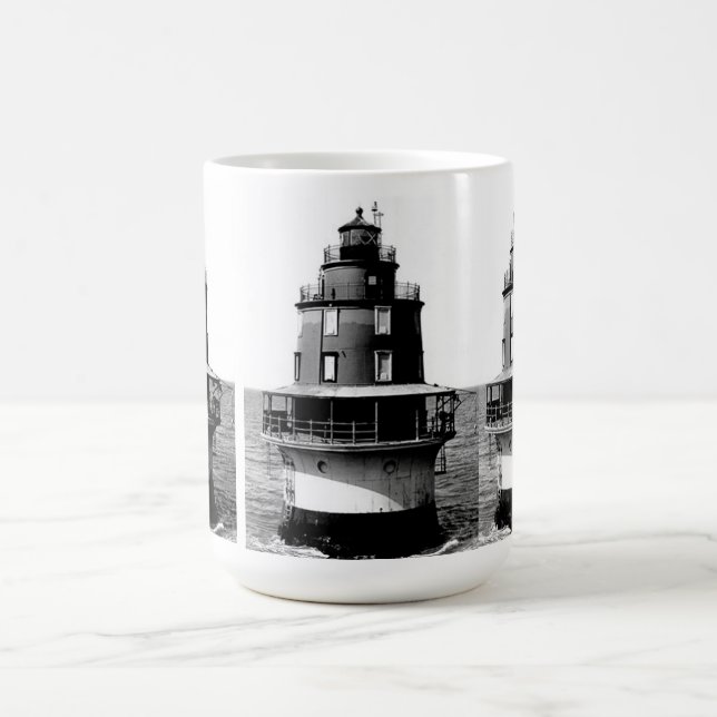 Miah Maull Shoal Lighthouse Coffee Mug (Center)