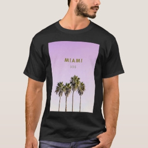 Miami 305 Palm Tree T-Shirt