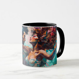 Miami Bachata Dance Dream Painting Mug