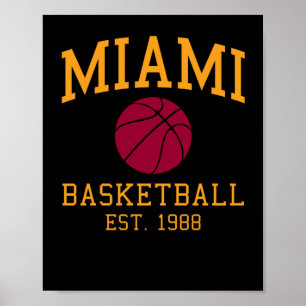 Miami Basketball  Poster