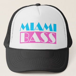Miami Bass Retro 80s Trucker Hat