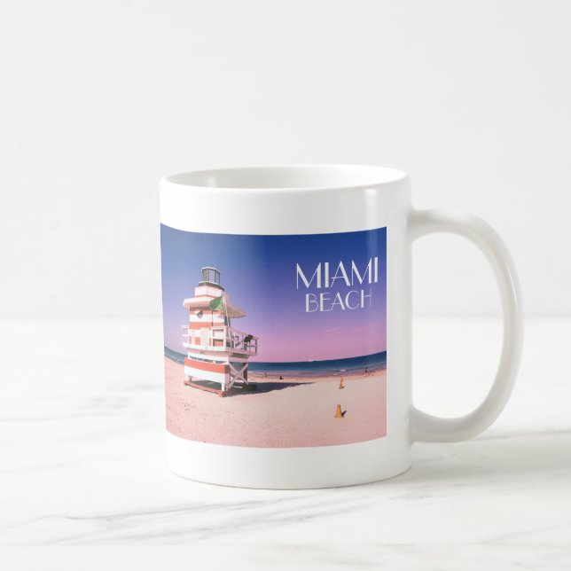 Miami Beach #01 Coffee Mug (Right)