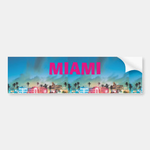 MIAMI BEACH BUMPER STICKER
