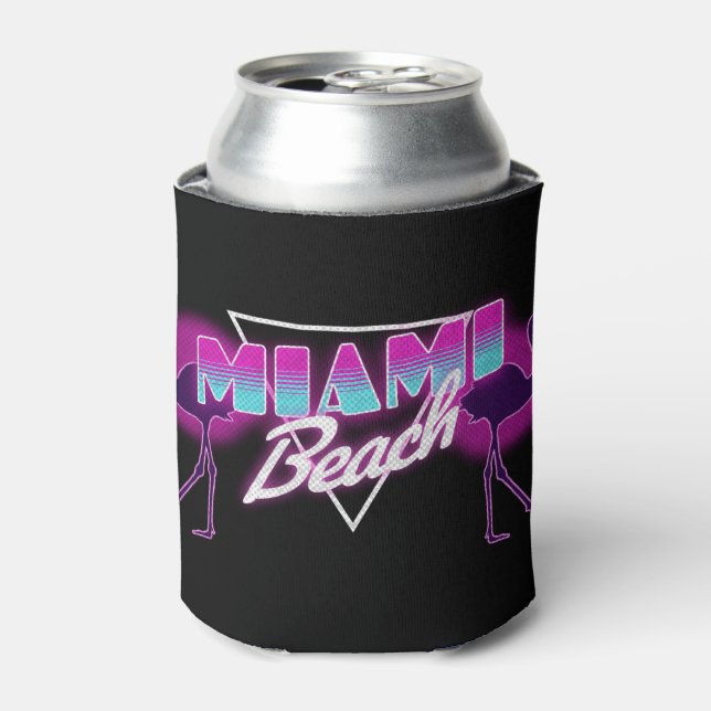 Miami beach can cooler (Can Front)