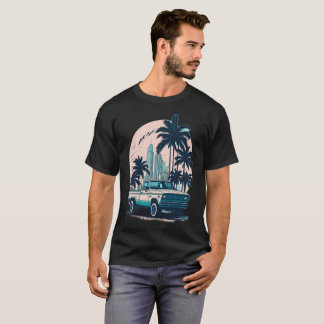 MIAMI beach Cars 6 T-Shirt