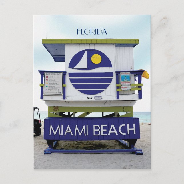 Miami Beach Florida #02 Postcard (Front)