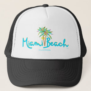 Miami Beach, Florida I Love You Trucker Hat