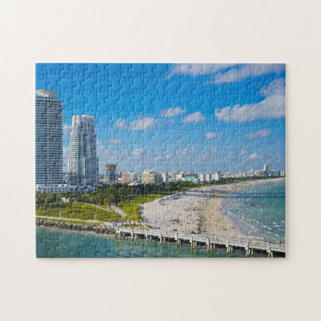Miami Beach Florida Jigsaw Puzzle (Horizontal)