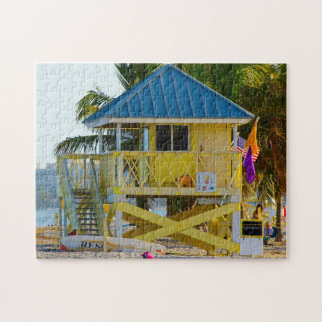 Miami Beach Florida Jigsaw Puzzle (Horizontal)