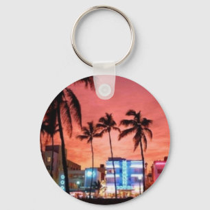 Miami Beach, Florida Key Ring