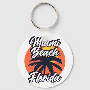 Miami Beach,Florida Key Ring