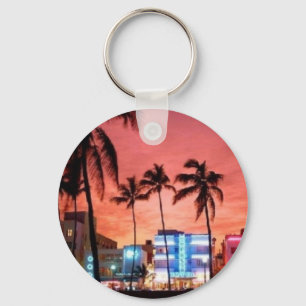 Miami Beach, Florida Key Ring