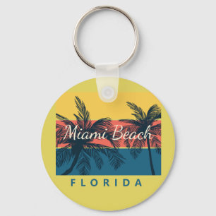 miami beach florida  key ring