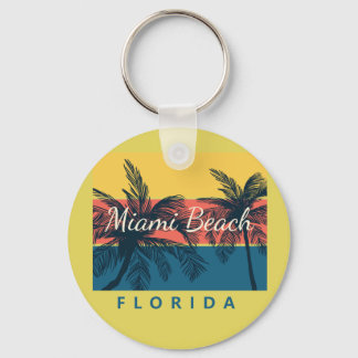 miami beach florida  key ring