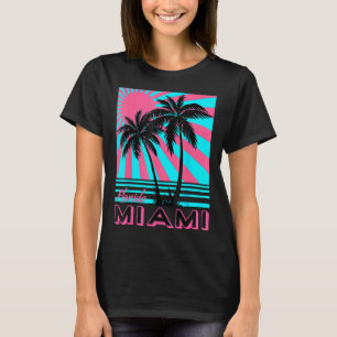 Miami Beach Florida Miami Palm Trees T-Shirt