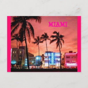 Miami Beach, Florida Postcard
