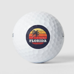 miami beach florida shirt golf balls
