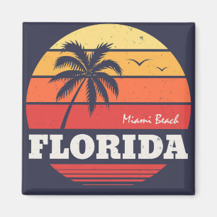 miami beach florida shirt magnet