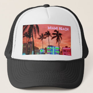 Miami Beach, Florida Trucker Hat