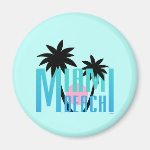 Miami-Beach-Florida-Typography Magnet