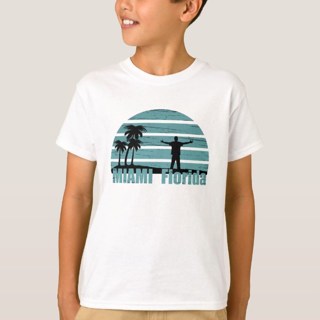 Miami beach Florida vintage T-Shirt (Front)