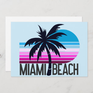 Miami Beach   Holiday Card
