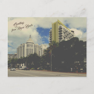 Miami Beach Hotel Royal Palm Postcard