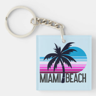 Miami Beach Key Ring
