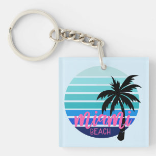 Miami Beach Key Ring