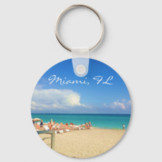 Miami Beach Keychain