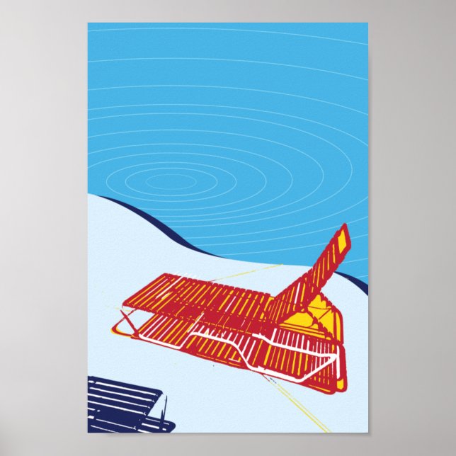 Miami Beach Lounge Pool Poster (Front)